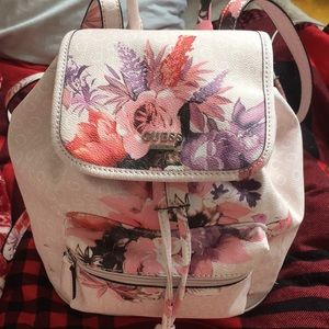 floral backpack